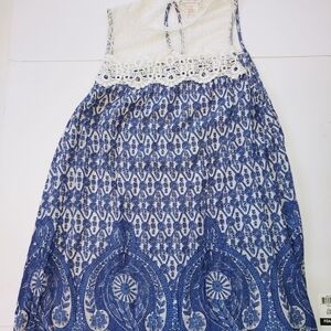 Flying Tomato Rayon Sun Dress Summer L